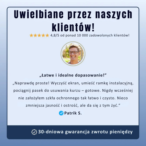 Szkło ochronne Arctiqo™ 3 w 1